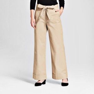 A New Day stretch wide-legged khakis